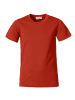 tectake Einfarbiges T-Shirt für Männer, weinrot