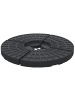 Outsunny Schirmständer in Schwarz 48L x 48B x 8H cm