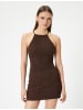 KOTON Kleid in Braun