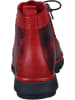 manitu Schnürstiefeletten, Freizeit Stiefel, Freizeit Stiefeletten in rot