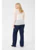 KAFFE curve Langarm-Shirt KCbella Tight fit in Chalk CC.