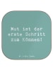 Mr. & Mrs. Panda Bierdeckel Spruch Sich in einer neuen Sportart ... in Meeresbrise