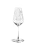 Mr. & Mrs. Panda Weißwein Glas Hund Keks ohne Spruch in Transparent