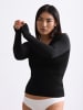 Erlich Textil  LIGHT TOUCH LONGSLEEVE in schwarz