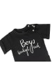 Baby Sweets Babyshirt Boys beruhigt euch in schwarz