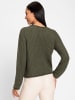 Heine Strickpullover in khaki