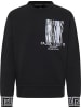 Carlo Colucci Sweatshirt De Pascalis in Schwarz