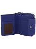 Braun Büffel Joy Geldbörse RFID Schutz Leder 12 cm in indigo violet