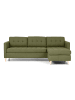 ebuy24 Ecksofa Marino Grün 219 x 151 cm