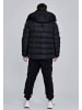 SikSilk Winterjacke Parka in Black