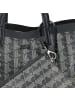 Lacoste Zely Shopper Tasche 34 cm in noir beige
