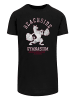 F4NT4STIC Long Cut T-Shirt Scooby Doo Beachside Gym Lifting Bodybuilding in schwarz