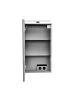 Fackelmann LED-Spiegelschrank SBC in weiß-40(B)x68(H)x15,3(T)cm