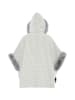 Usha Women Poncho in Hellgrau
