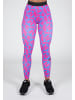 Gorilla Wear Leggings - Colby - Blau/Rosa