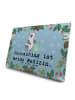 Mr. & Mrs. Panda Tee Adventskalender Panda Geocaching mit Spruch in Eisblau