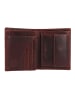 Greenburry Rugged Geldbörse RFID Schutz Leder 12.5 cm brown