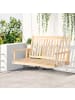 Outsunny Hollywoodschaukel 117L x 69B x 60H cm Naturholz