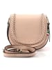 Florence Florence Schultertasche, Umhängetasche Leder rosa ca. 21cm