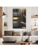 OnlyWow Akustibild Gesicht gold schwarz