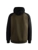 Umbro Hoodie Core Raglan in oliv / schwarz