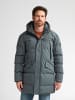 Petrol Industries Wattierter Stepp-Parka ironheights in Grün