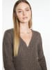 DreiMaster Damen Strickpullover in Braun