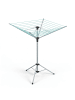 relaxdays Wäschespinne in Silber - (H)140 cm