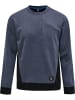 Hummel Sweatshirt Hmltropper Herren in BLACK IRIS MELANGE