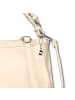 Florence Florence Schultertasche Leder beige ca. 38cm