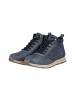 rieker Hohe Sneaker aus Leder in Kastanie Blau