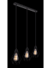 Globo lighting Hängeleuchte "ISABELLA" in black