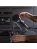 Intirilife Karaffe Kanne aus Glas Wasser Krug in 1.7 Liter Grau