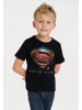 Logoshirt T-Shirt DC Superman Man of Steel in schwarz