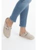 VITAFORM Wollfilz Clogs in beige-meliert
