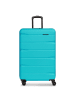 Franky Munich 4.0 4 Rollen Trolley L 76 cm mit Dehnfalte in aqua dull