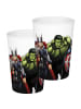 Geda Labels Trinkbecher Avengers 2er Set in Weiß - 330 ml