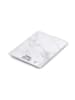 Soehnle Küchenwaage Page Compact 300 Marble weiß schwarz 20,0 x 15,0 x 1,3 cm