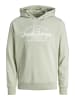 JACK & JONES Junior Hoodie 'Forest' in grau