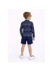 Denokids Badeshirt Shark in dunkelblau