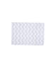 Framsohn 2er Set: Zwirnfrottier Badematte "Chevron" in grau (L) 70 x (B) 50 cm
