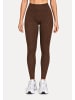SMILODOX LEO Leggings Velvara in Braun Leo