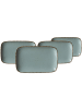 Ritzenhoff & Breker 4er Set Platten Casa 24 x 15,5 cm in Blau