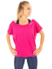 Winshape Ultra leichtes Modal-Kurzarmshirt MCT002 in deep pink