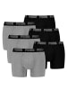 Puma Boxershort 6er Pack in Schwarz/Grau