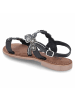 Lazamani Sandalette in schwarz