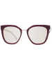 Ana Hickmann Frauen Sonnenbrille Schmetterling Rot