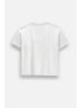 Coccodrillo T-Shirt mit kurzen Ärmeln in weiß