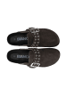 Bianco Mules in Brown