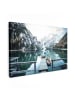 MuchoWow Leinwand bilder Bergsee